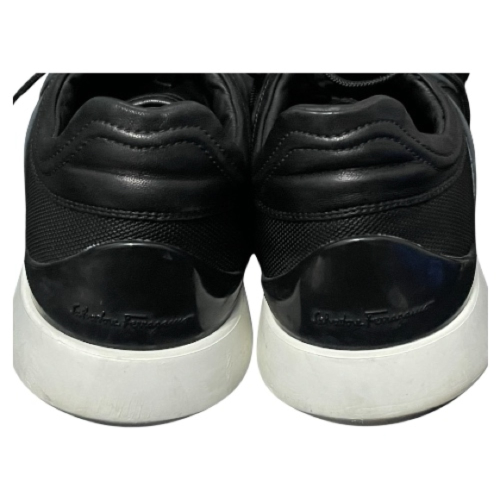 Salvatore Ferragamo Black and Gray Sneakers - Picture 6 of 12
